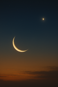 18.10 - Sierp Księżyca i Wenus